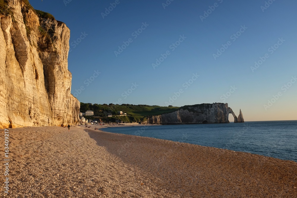 Falaises d'Étretat en Normandie