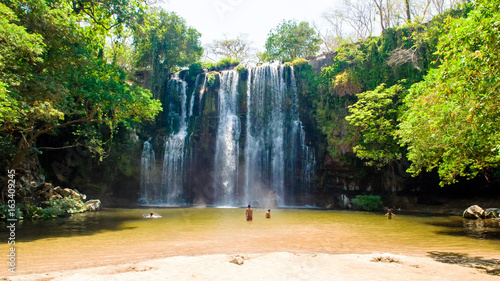Llanos de Cortez Waterfall shot in Costa Rica (Guanacaste province).