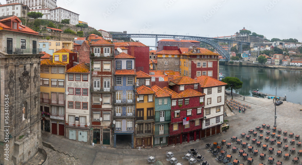 Fototapeta premium Ribeira square, Porto