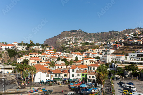 Camara de Lobos - traditional fishing village, situated five kilometres from Funchal on Madeira. Portugal © wjarek