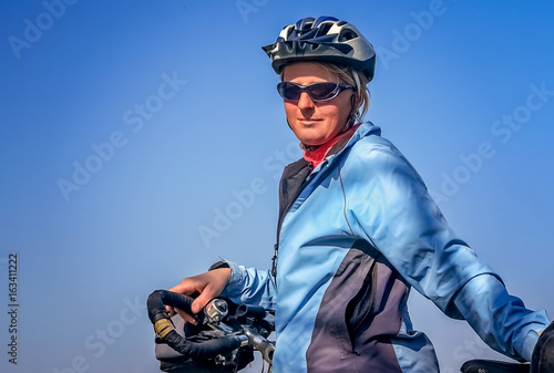 Portrait of female cyclist © Pav-Pro Photography 