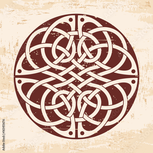 Celtic national ornaments.