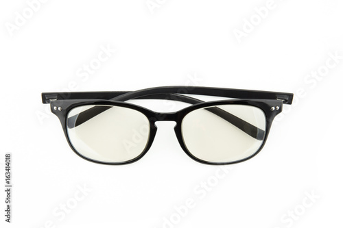 Glasses isolated on white with clipping path.