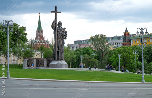 Holy Prince Vladimir the Great on Borovitskaya Square