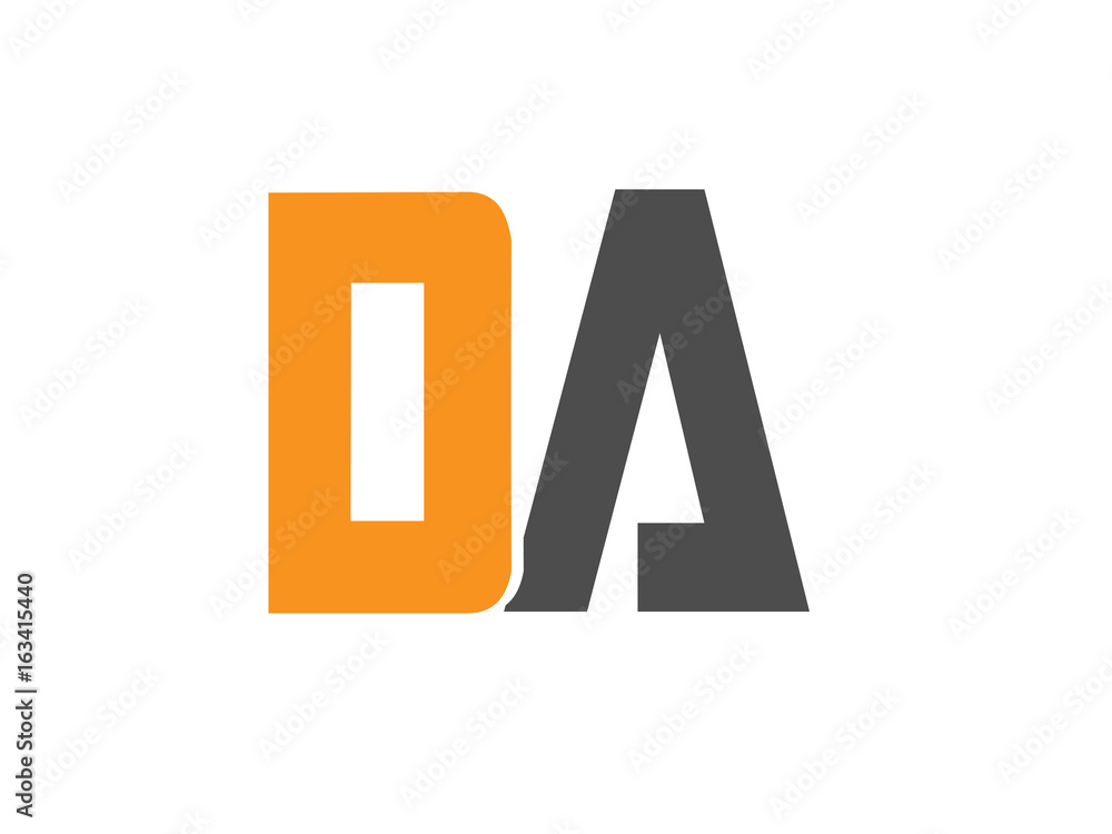 DA Initial Logo for your startup venture DA Initial Logo for your startup venture