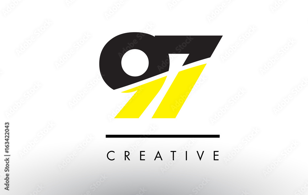 97 yellow and black