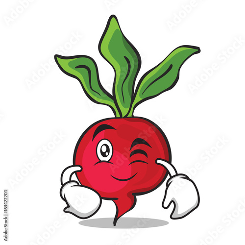 Wink radish character cartoon collection
