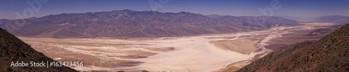Panoramic View of Death Valley National Park, California, USA 
