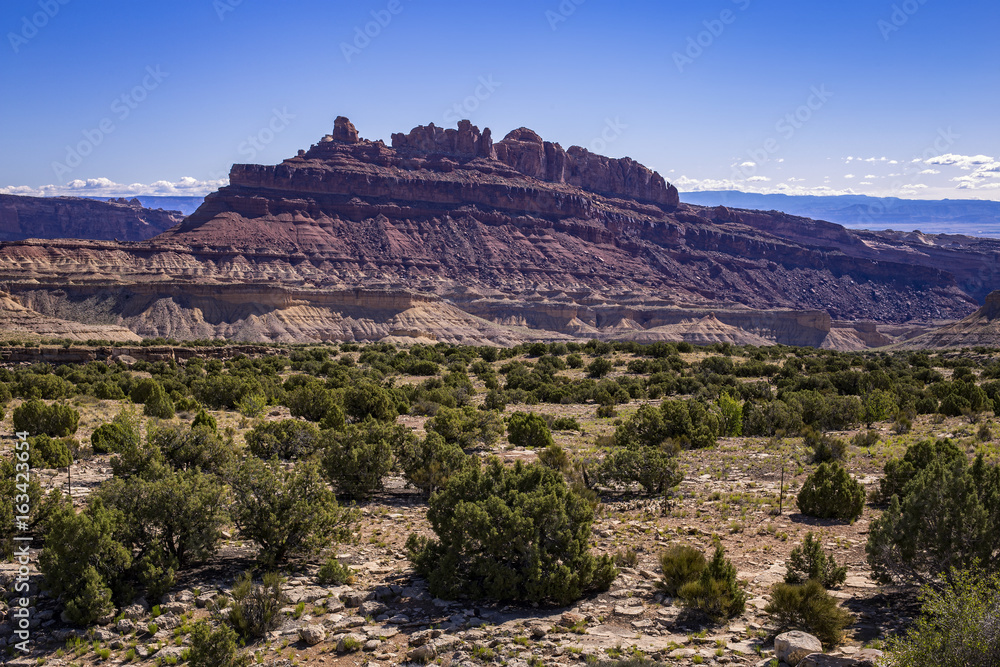 The Black Dragon Rock Formation, San Raphael Swell, Utah, USA