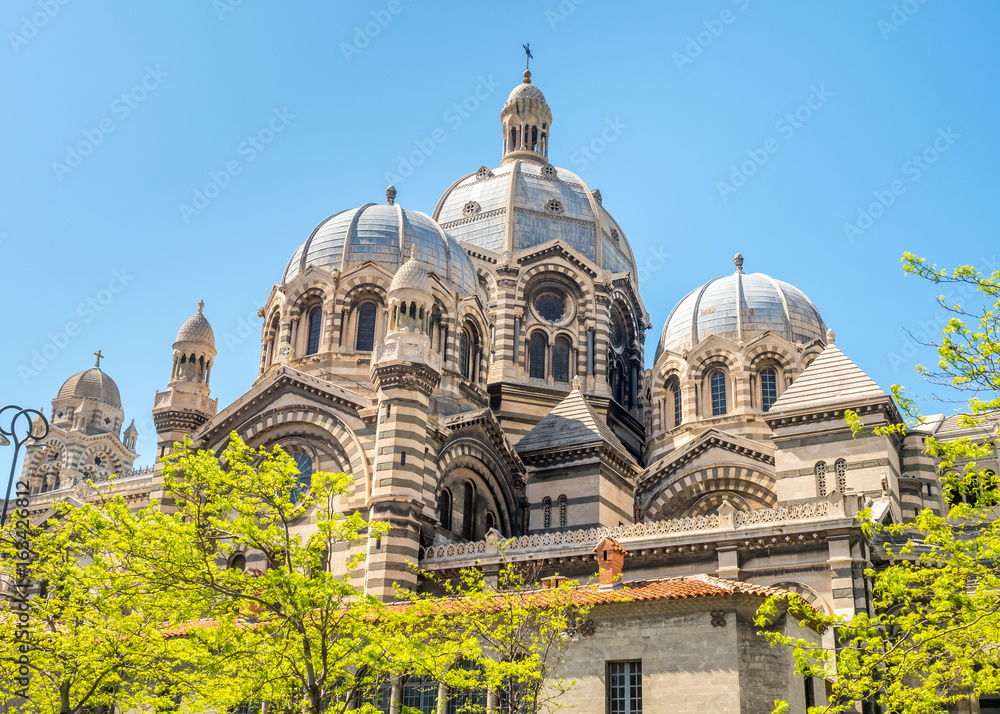 Fototapeta premium Marseille Cathedral, large catholic church