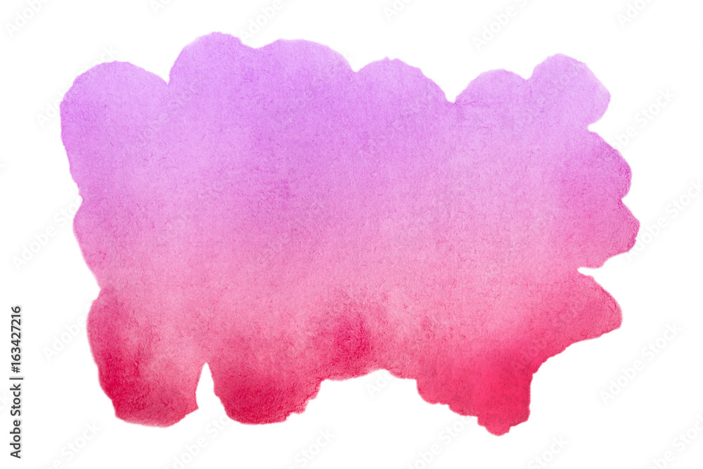 Abstract colorful hand draw water color background