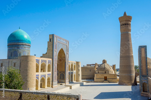 Kalyan minaret and Mir i Arab mosque, Bukhara