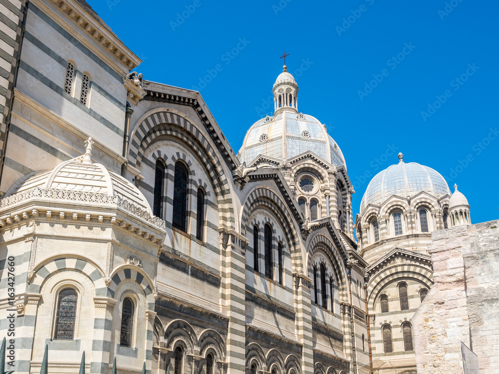 Marseille Cathedral, large catholic church