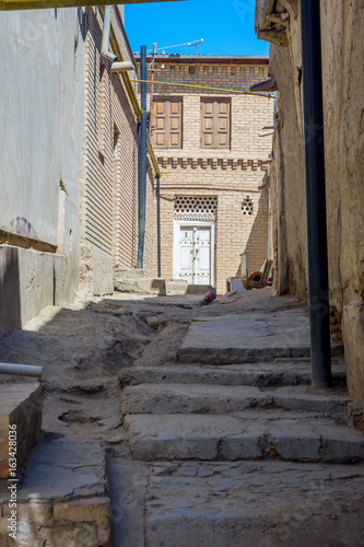 Local street in Bukhara