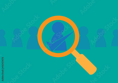 Scan for right candidate