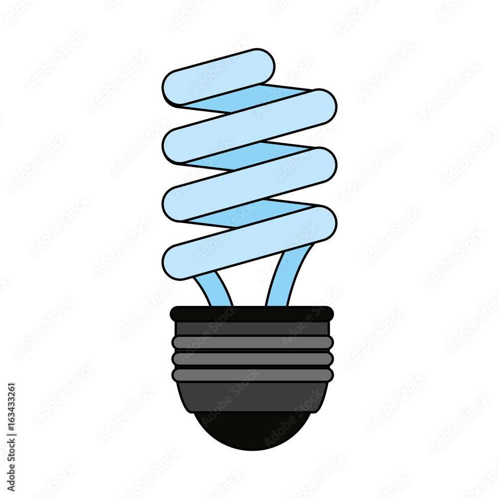 Fluorescent lamp vector illustration Fluorescent lamp vector illustration