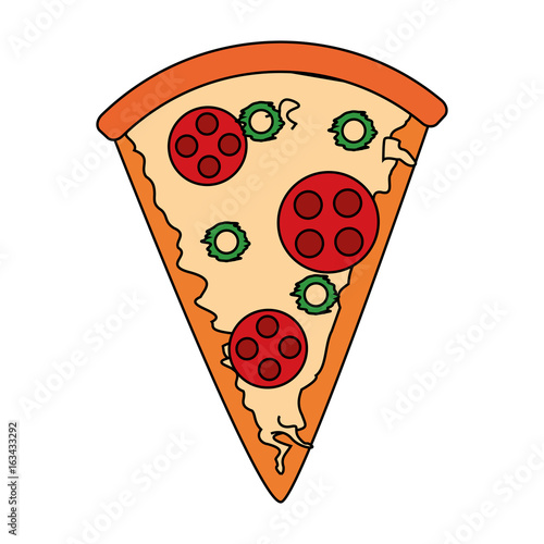 Pizza vector illustration