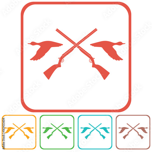 Hunting club logo icon
