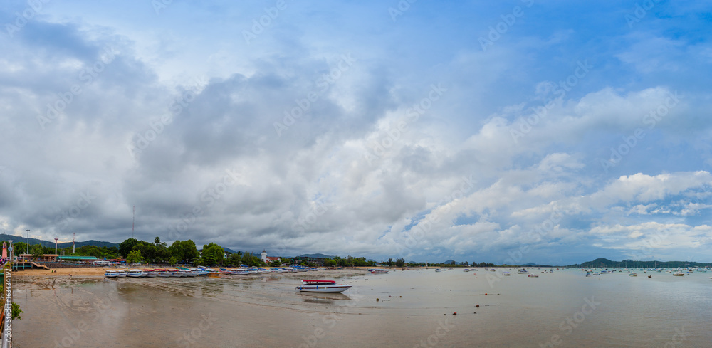 Fototapeta premium Chalong bay is the most important marina of Phuket