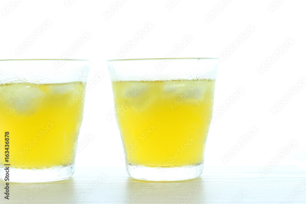冷たい緑茶 冷たい緑茶