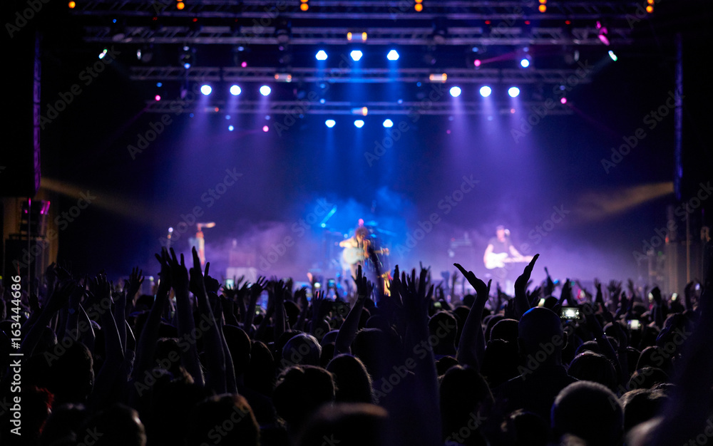 Fototapeta premium Stage, concert light.