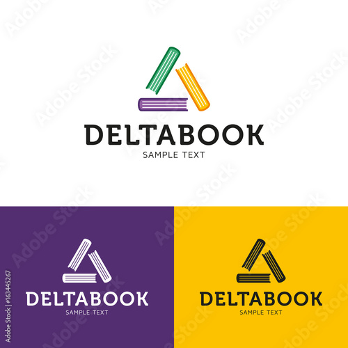 Delta Book Logo Template