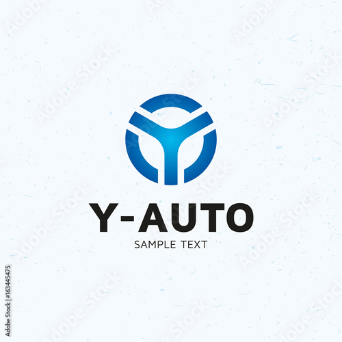 Y Auto Logo Template