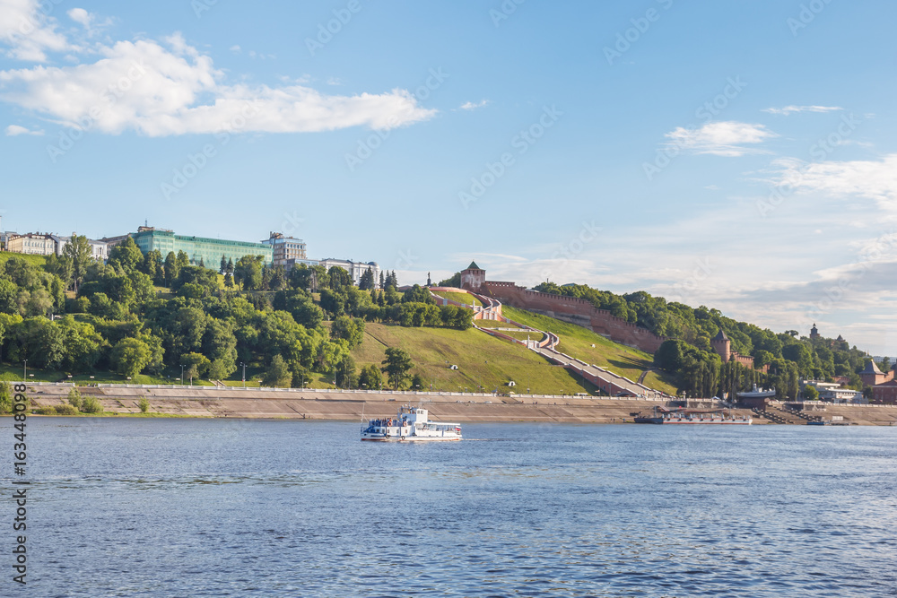 Nizhny Novgorod Kremlin and the Chkalovskaya staircase