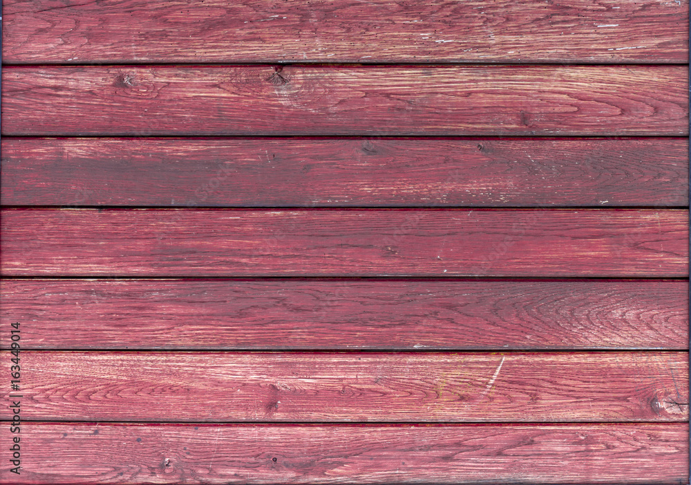 Fototapeta premium Wood texture, horizontal wooden boards