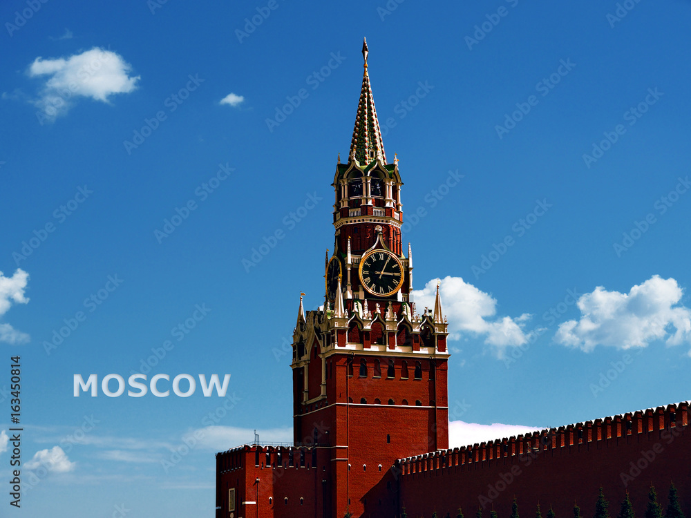 Kremlin tower in Moscow city Kremlin tower in Moscow city