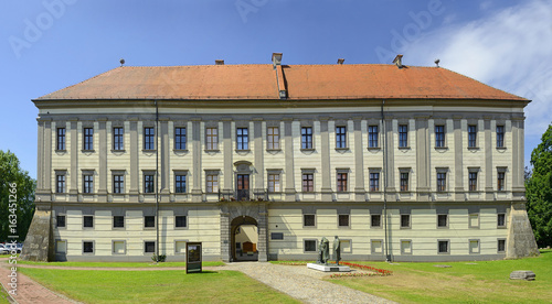 Cakovec Castle. Cakovec is a city in northern Croatia, located around 90 kilometres (56 miles) north of Zagreb photo