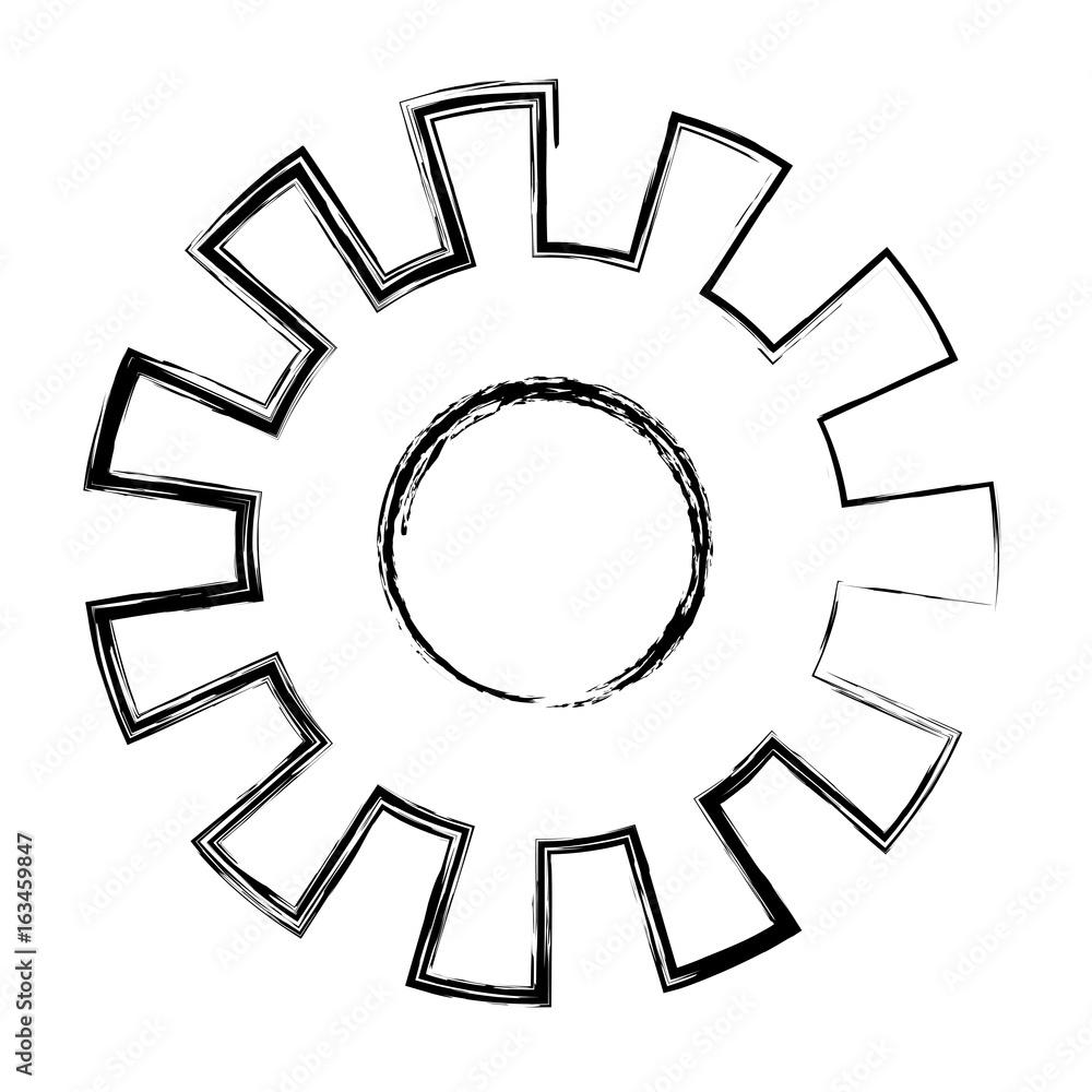 monochrome blurred silhouette of pinion model one vector illustration monochrome blurred silhouette of pinion model one vector illustration
