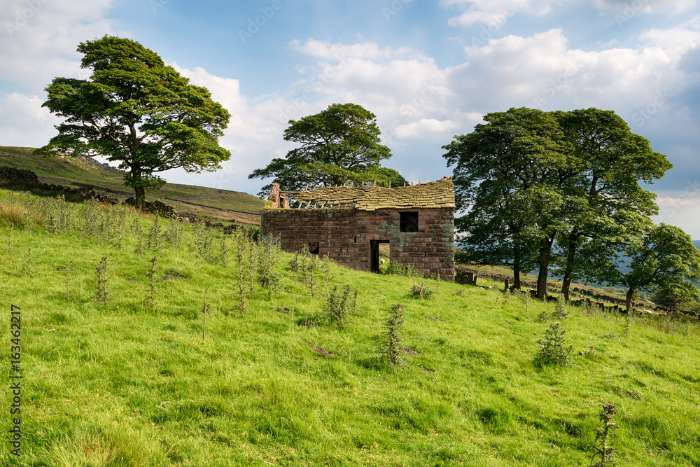 Roach End Barn in the Peak District