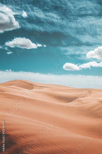 Fototapeta Naklejka Na Ścianę i Meble -  California Desert - Glamis Dunes