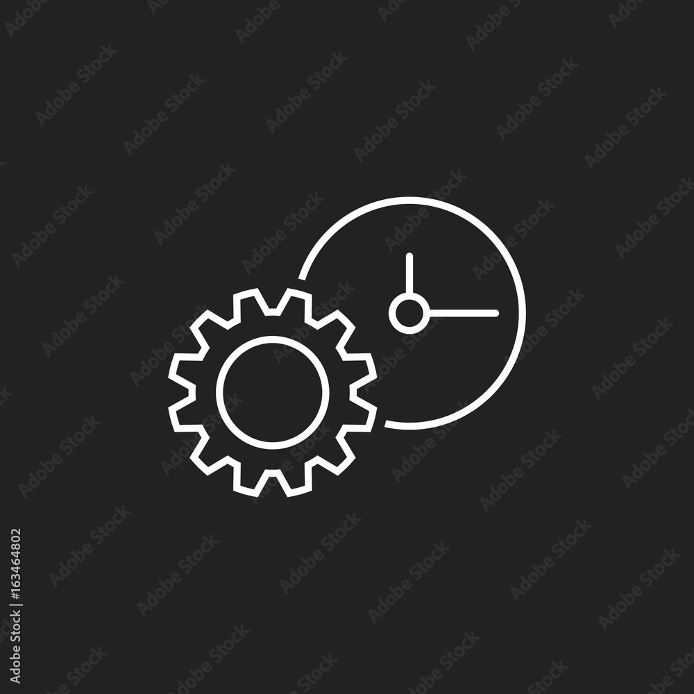 Document vector icon. Project management flat illustration. Document vector icon. Project management flat illustration.