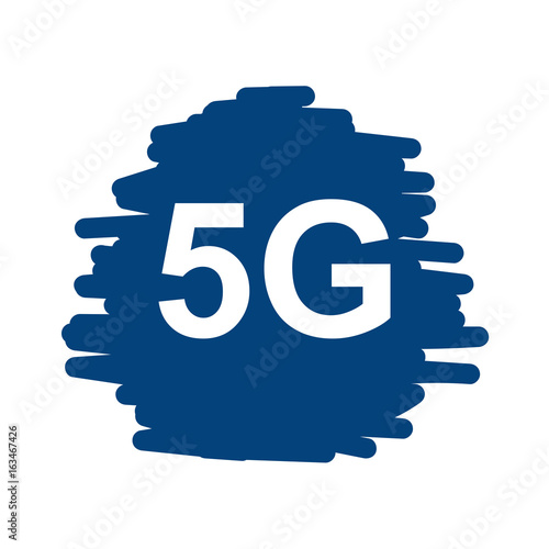 5G - Handgezeichnete Linien