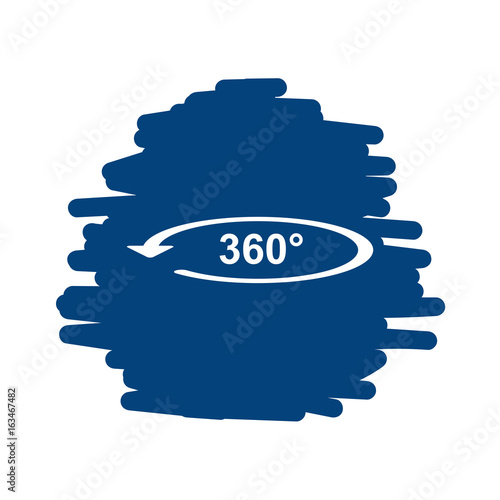 360 Grad VR - Handgezeichnete Linien