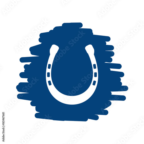 Hufeisen - Handgezeichnete Linien