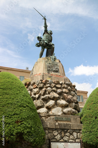 Statue de Sampiero Corso à Bastelica