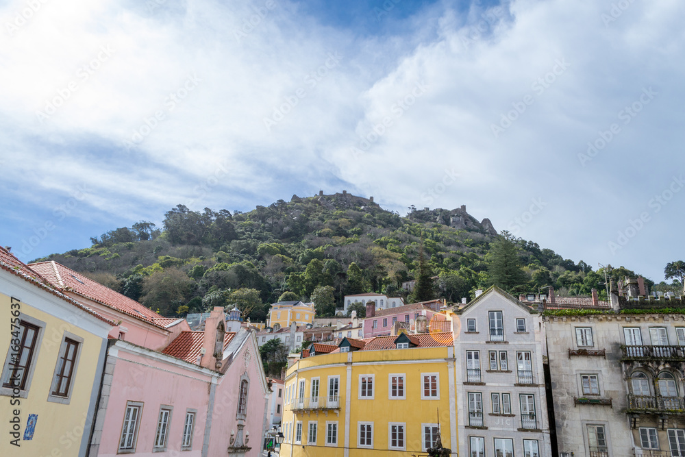 Obraz premium Castelo dos mouros in Sintra (portugal)