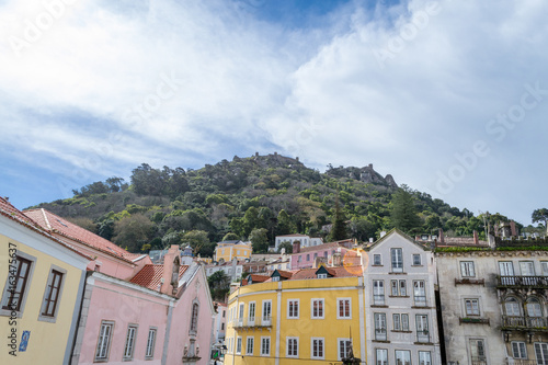 Castelo dos mouros in Sintra (portugal) © rmbarricarte