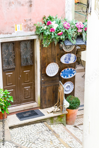 Walking around in Sintra (Portugal) photo