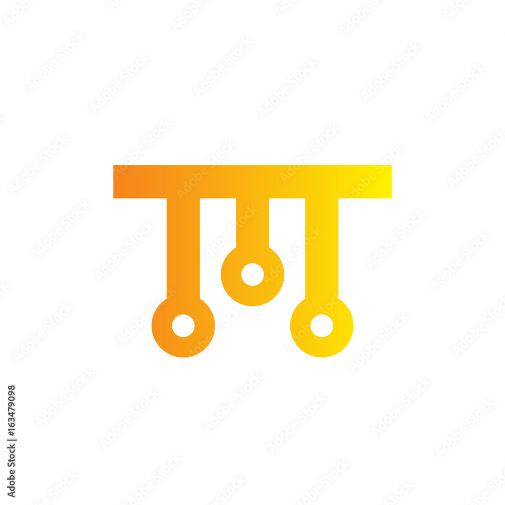 Abstract letter M logo data Abstract letter M logo data