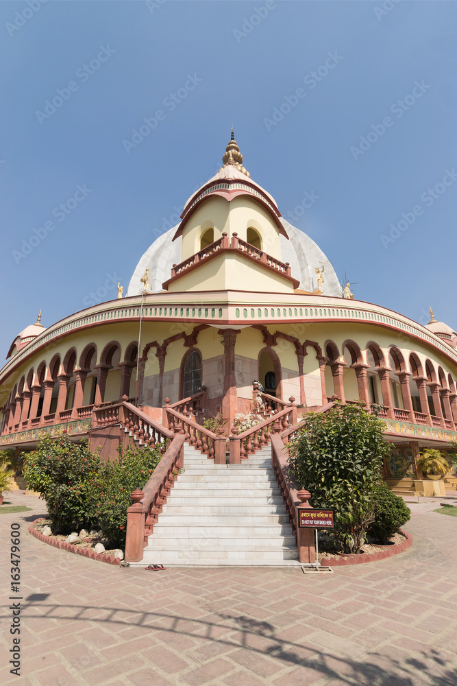 Mayapur temple , ISKON headquarter.
