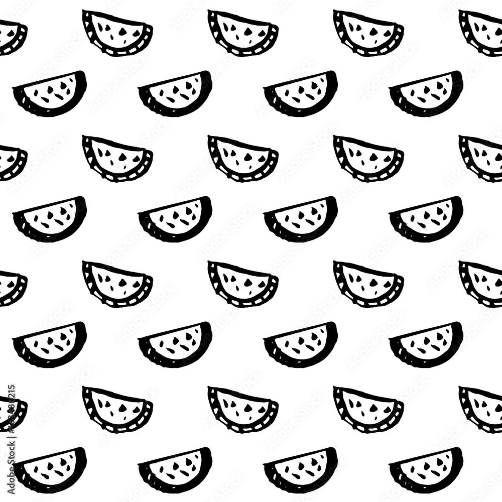 Watermelon Seamless Pattern Watermelon Seamless Pattern