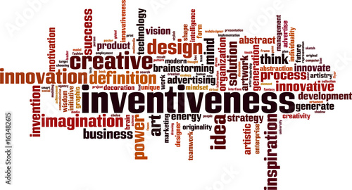Inventiveness word cloud