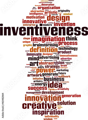 Inventiveness word cloud