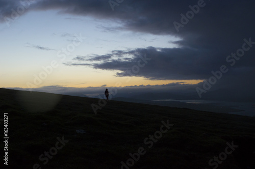 Alone in clouds