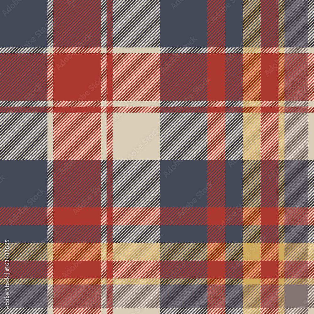 Red blue tartan fabric texture seamless pattern Red blue tartan fabric texture seamless pattern