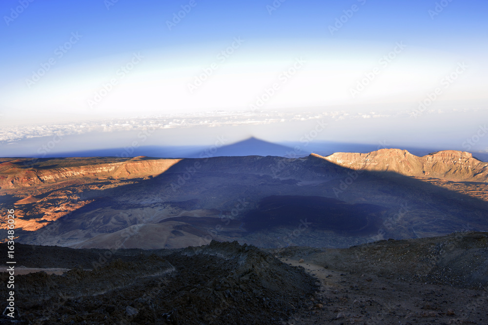 Volcano Teide, (Tenerife) 3718 meters. Natural Heritage of UNESCO